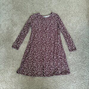 Size Small Floral Old Navy Red and White Dress